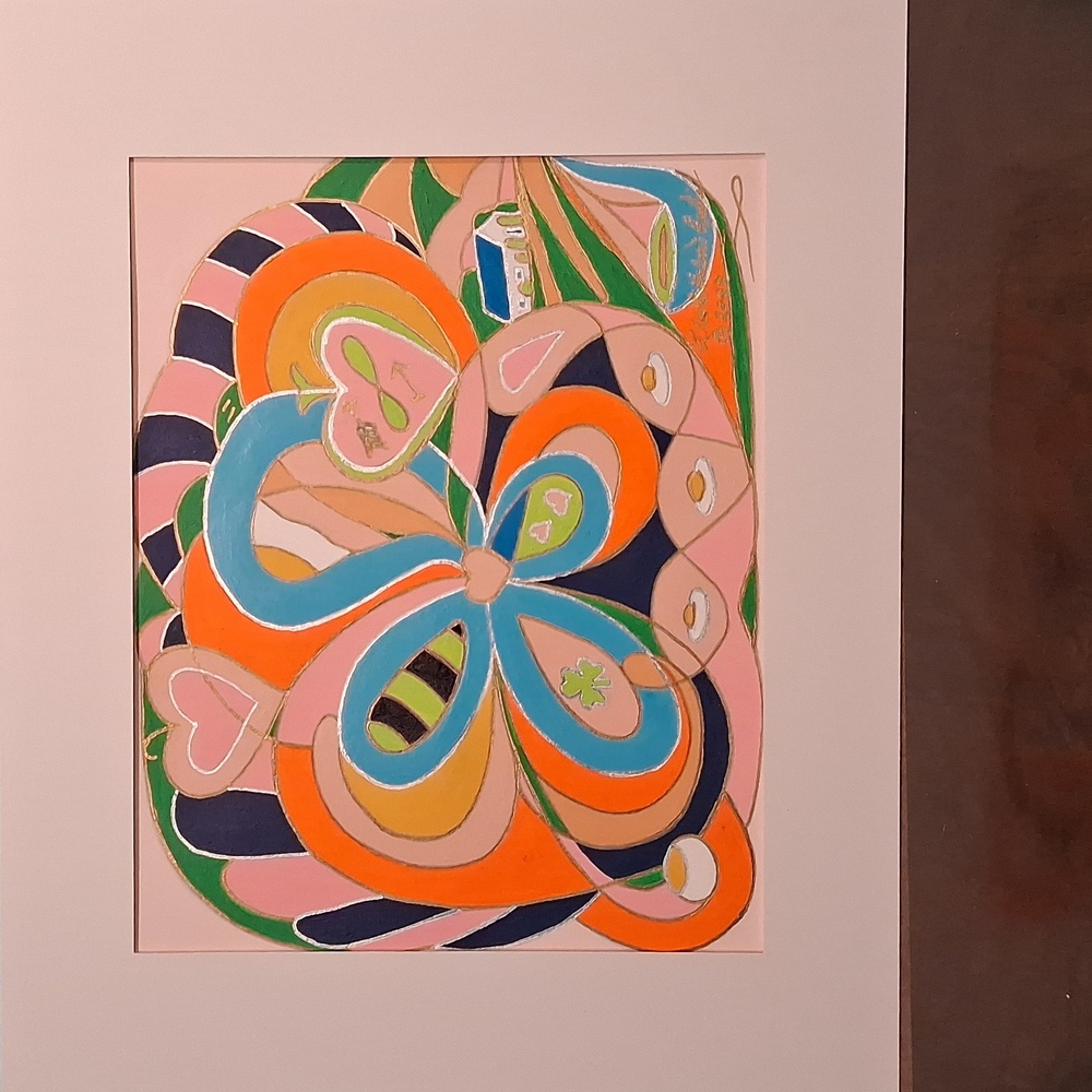 Original Canadian Art - Lillian Austin 'Parsed Speech' 6868